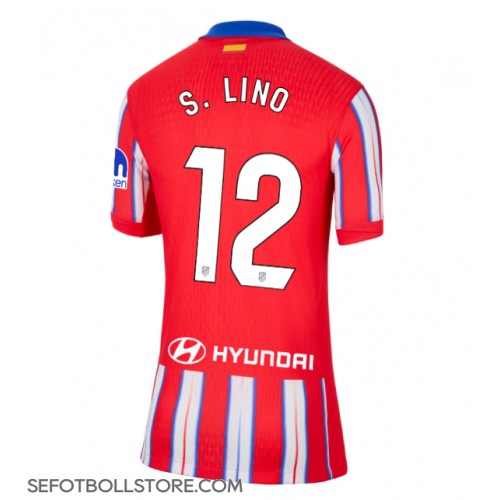 Atletico Madrid Samuel Lino #12 Replika Hemmatröja Dam 2024-25 Kortärmad